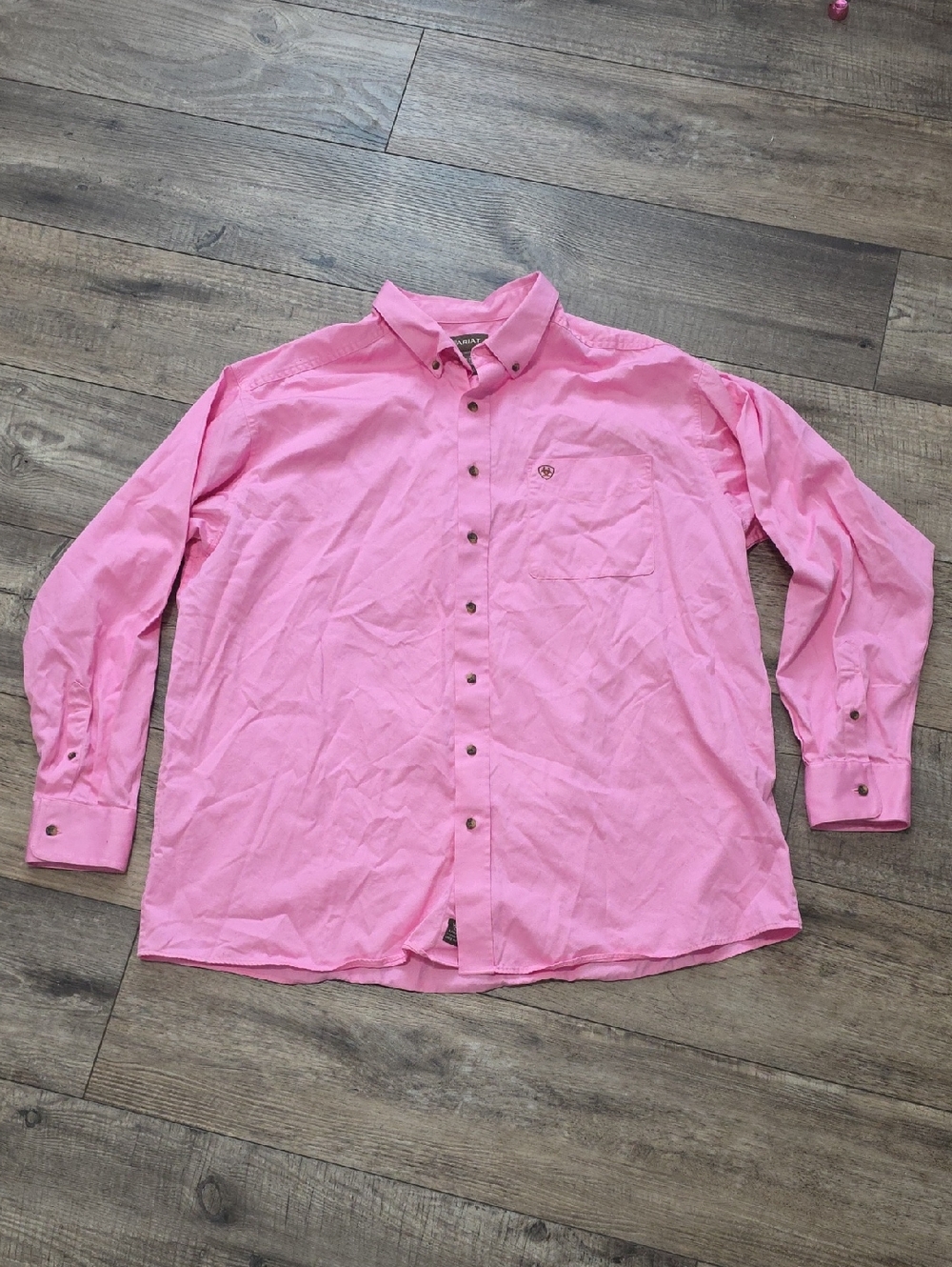 Ariat Men's Solid Twill Classic Fit Shirt